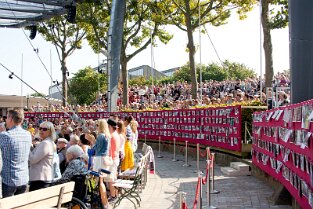 Impressionen vom ausverkauften Fernsehgarten