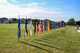 CoC_ 179 56th Artillery Command Change of Command Ceremony. Führungswechesle von Major General Andrew C. Gainey zu Major General John L. Rafferty, Jr.. Zeremonie auf dem...