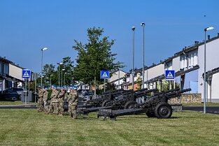 CoC_ 186 56th Artillery Command Change of Command Ceremony. Führungswechesle von Major General Andrew C. Gainey zu Major General John L. Rafferty, Jr.. Zeremonie auf dem...