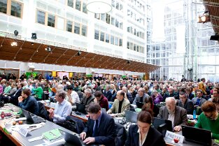 LMV in Frankfurt Impressionen Landesmitgliederversammlung Bündnis 90 / Die Grünen Hessen