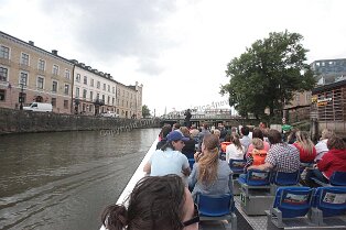 Paddan-Bootstour Impressionen der Stadt mit Paddan-Bootstour durch Göteborg